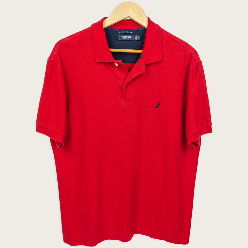 00's Nautica Polo Shirt - M