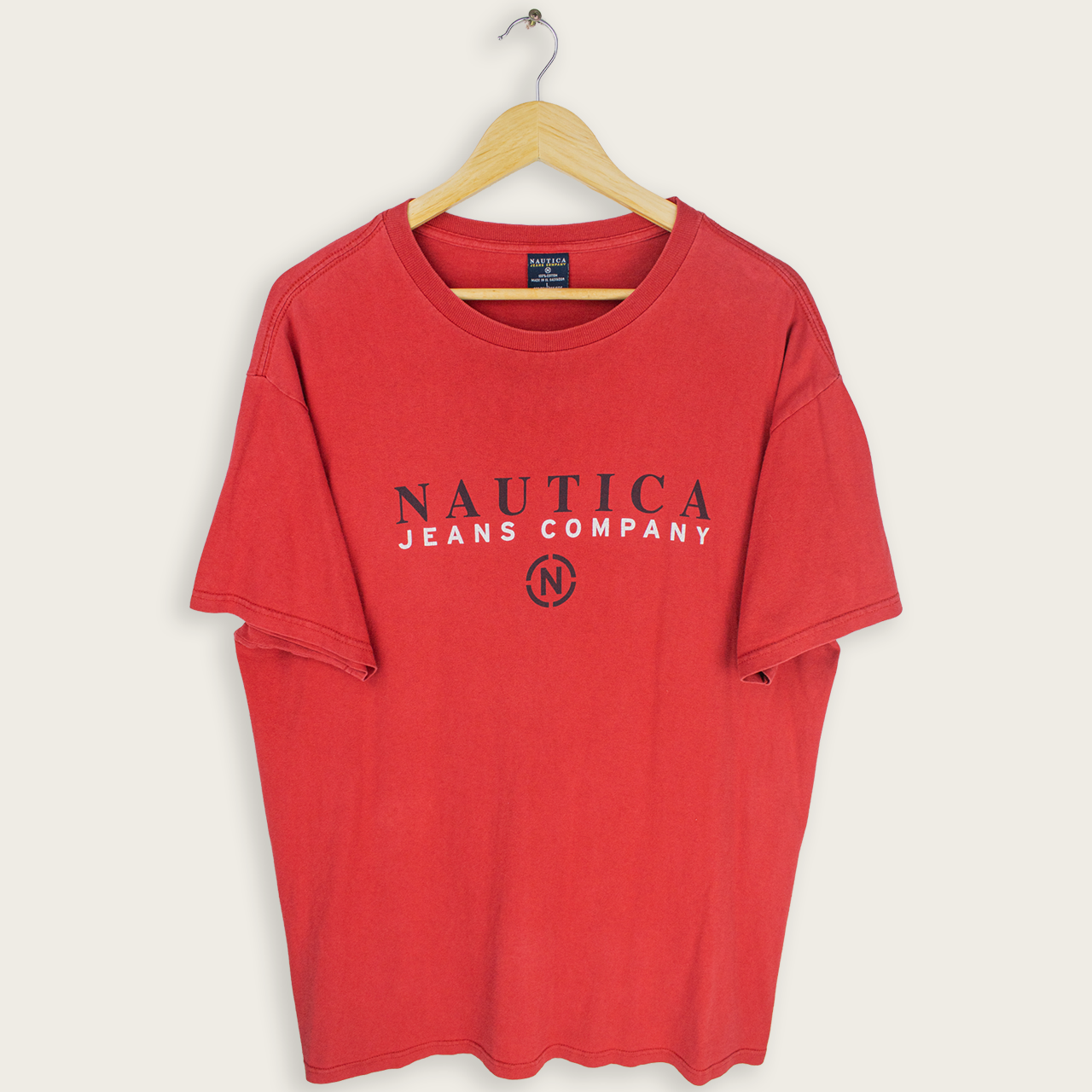 VINTAGE NAUTICA T-SHIRT - L