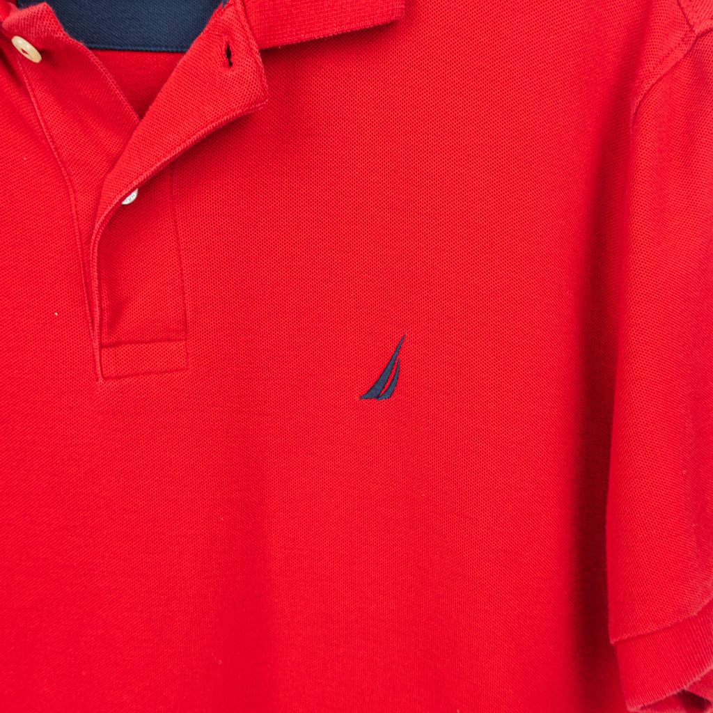 00's Nautica Polo Shirt - M