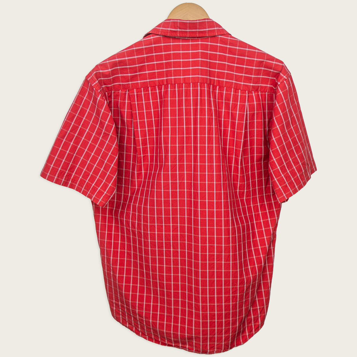 00s Nautica Check Button-Up Shirt - S/M