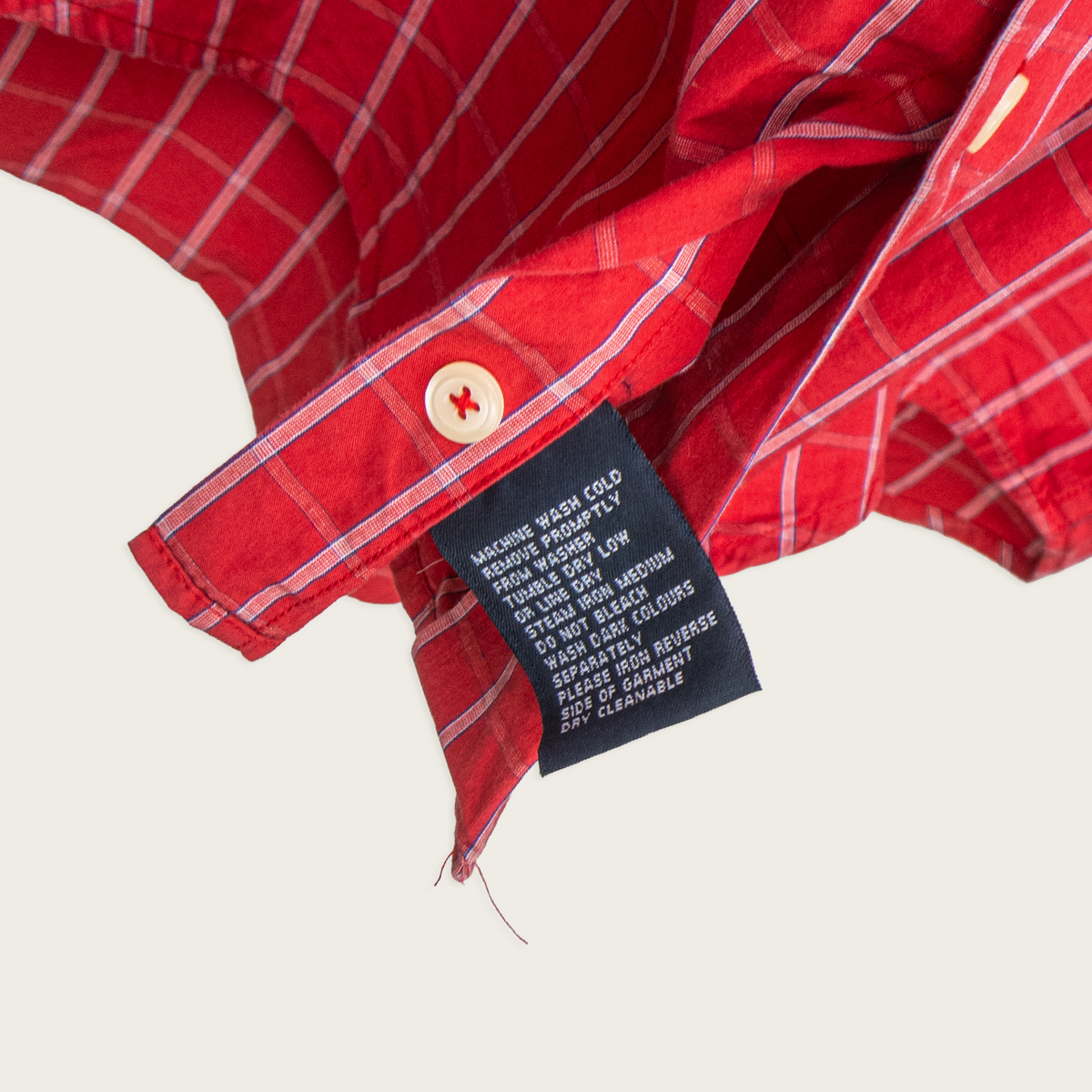 00s Nautica Check Button-Up Shirt - S/M