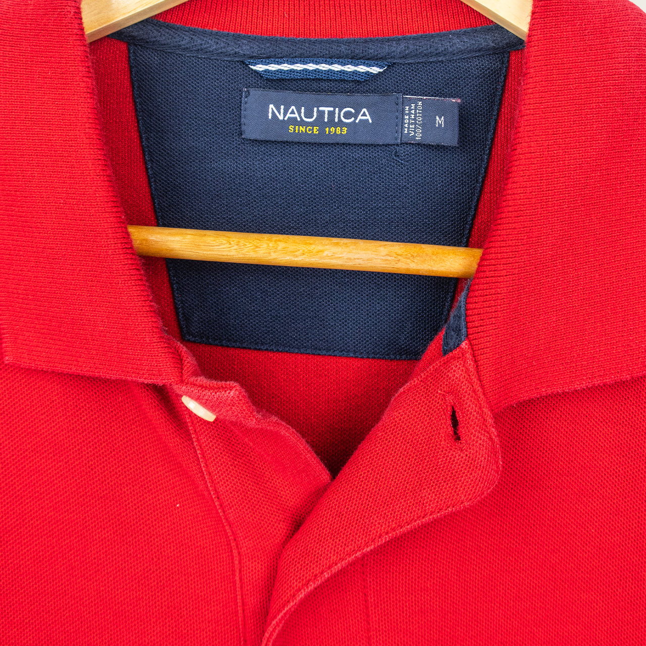 00's Nautica Polo Shirt - M