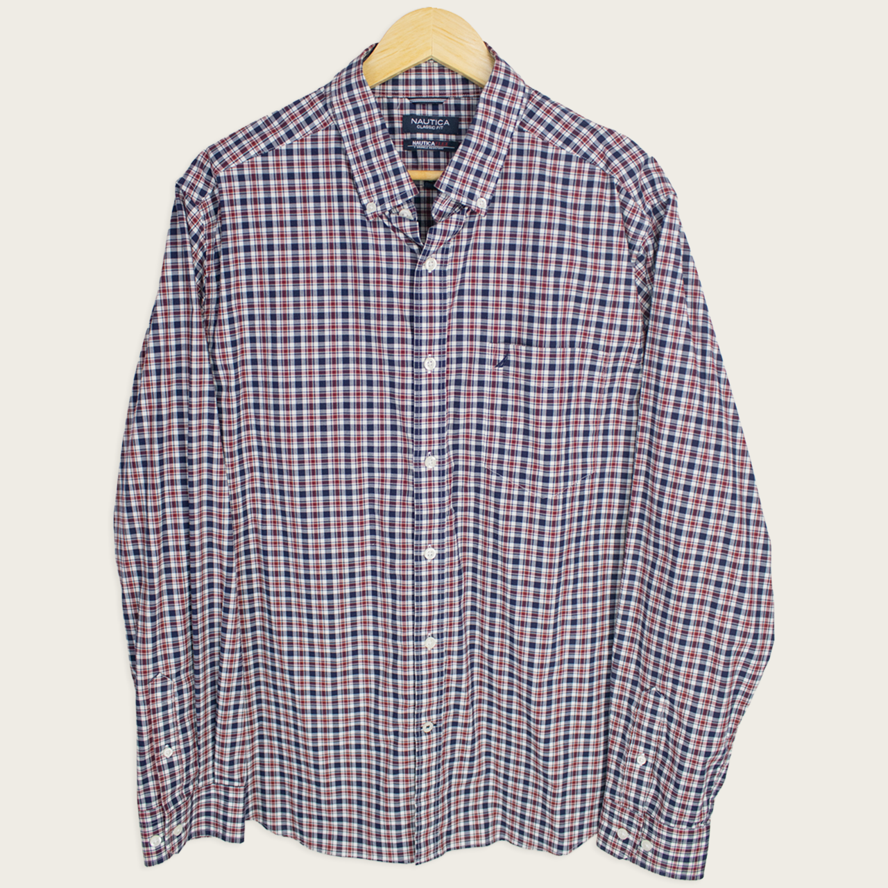 00's Nautica Button-Up Shirt - XL