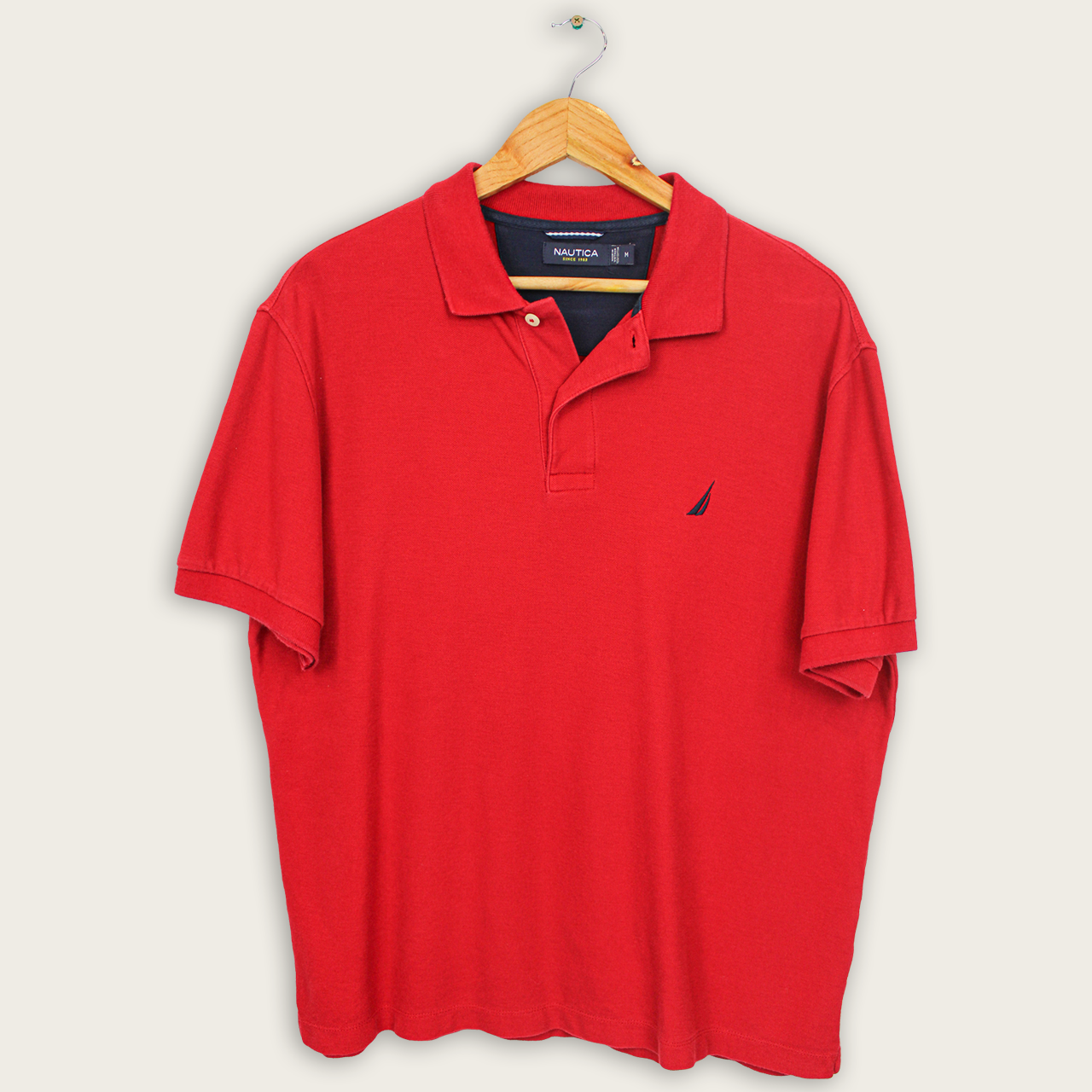 VINTAGE NAUTICA POLO SHIRT - M