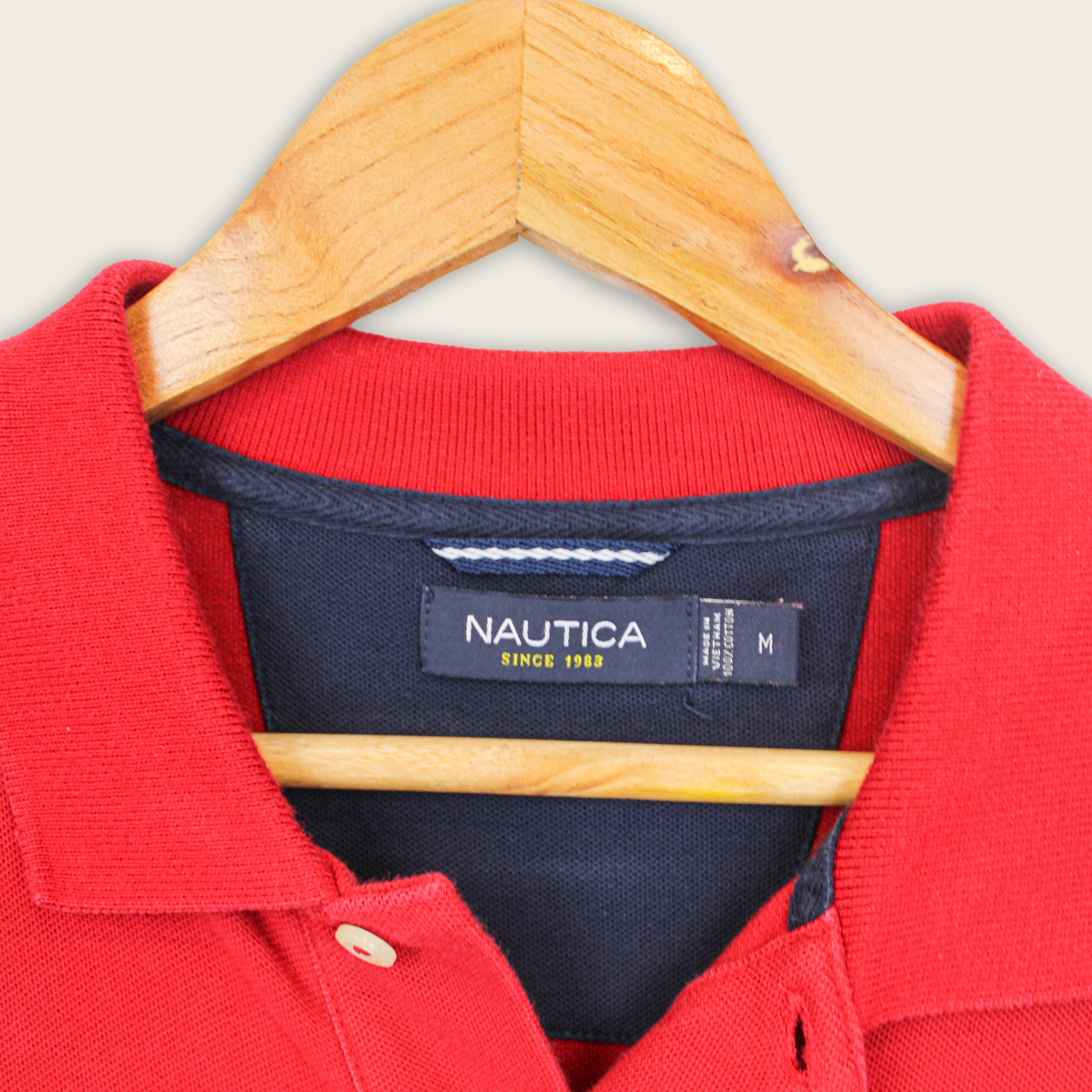 VINTAGE NAUTICA POLO SHIRT - M