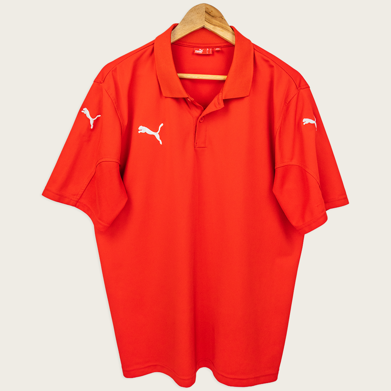 00's Puma Polo Shirt - L
