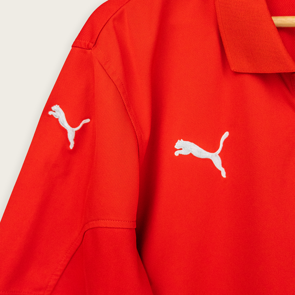 00's Puma Polo Shirt - L