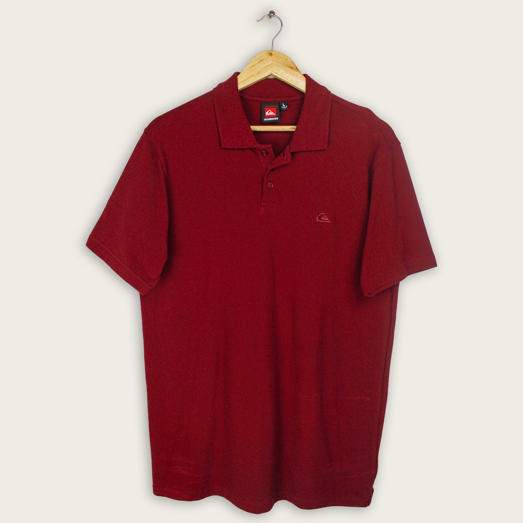 VINTAGE QUIKSILVER POLO SHIRT - L