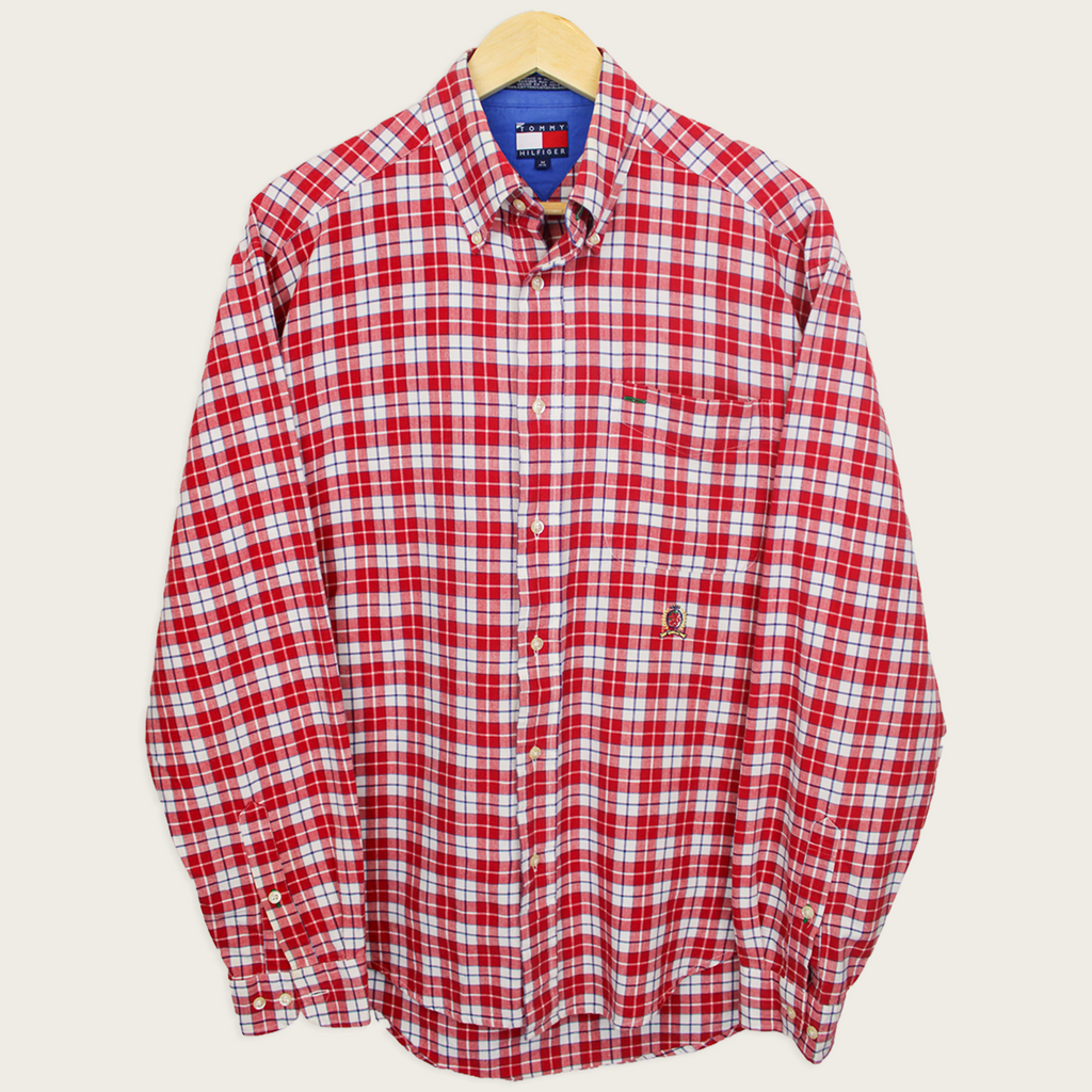 90's Tommy Hilfiger Button-Up Shirt - M