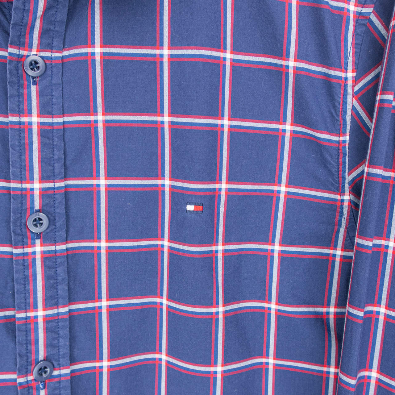 TOMMY HILFIGER BUTTON-UP SHIRT - M
