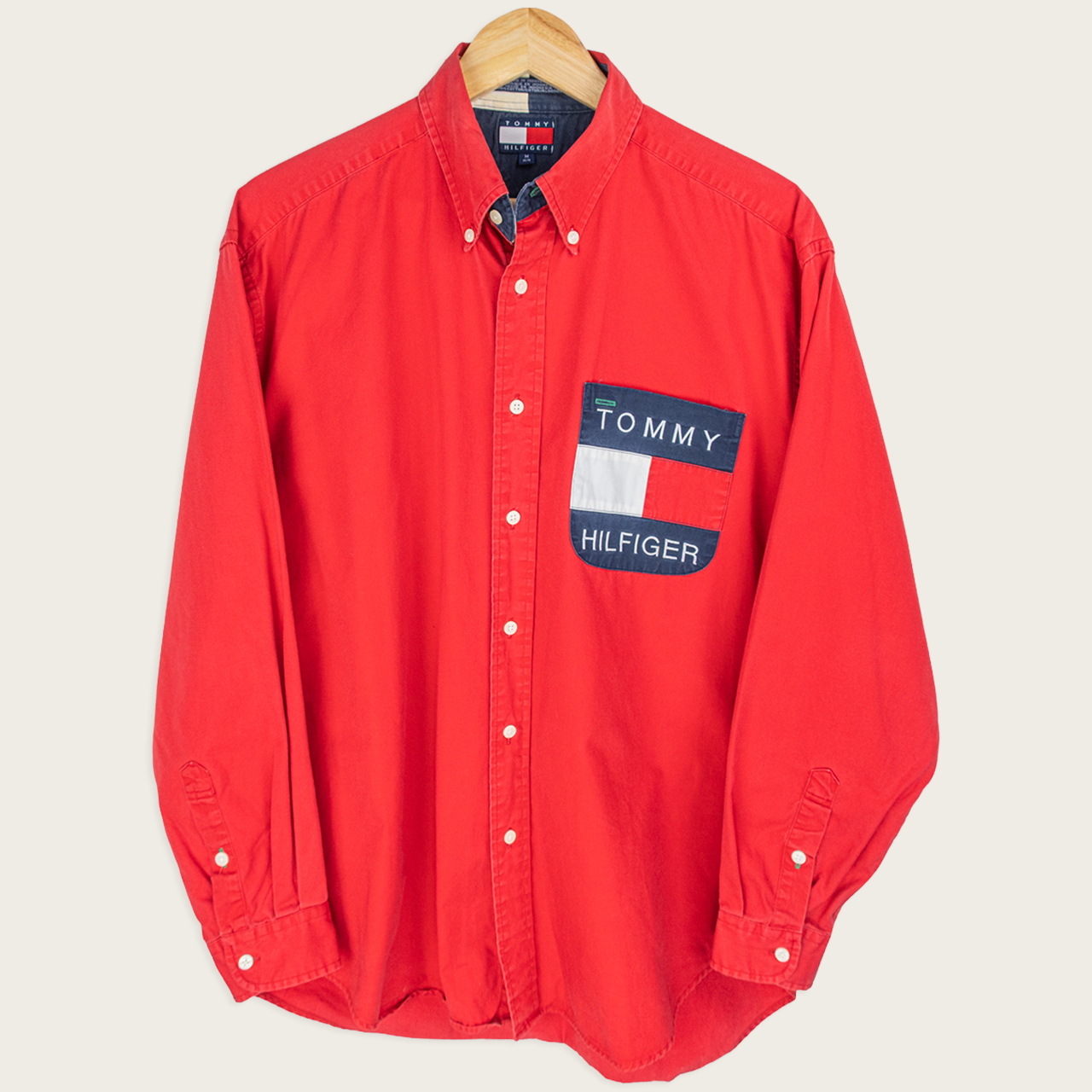 90's Tommy Hilfiger Button-Up Shirt - M
