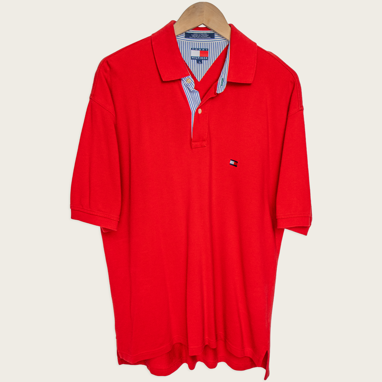 90s Tommy Hilfiger Polo Shirt - L