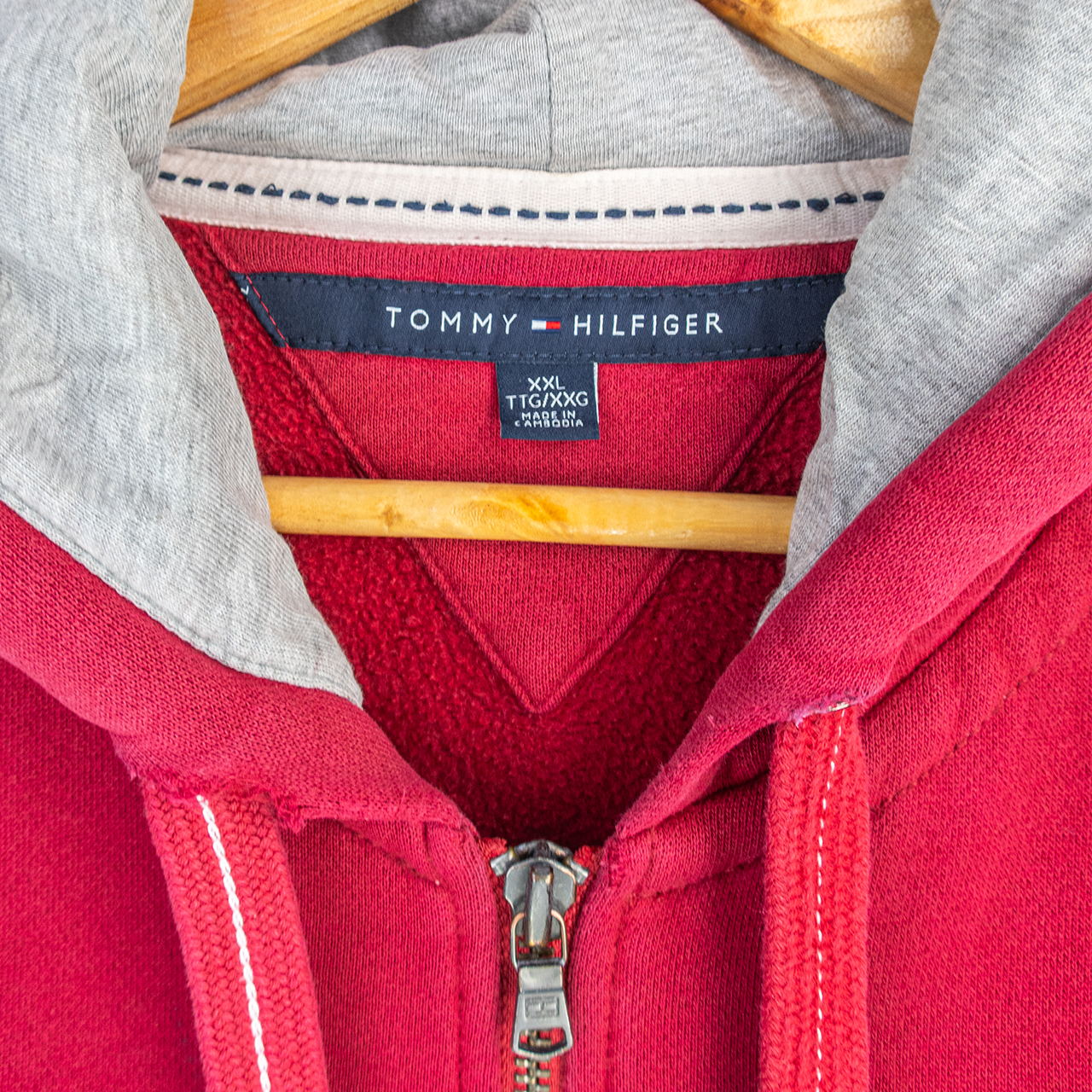 Tommy Hilfiger Full-Zip Hooded Jacket - XXL