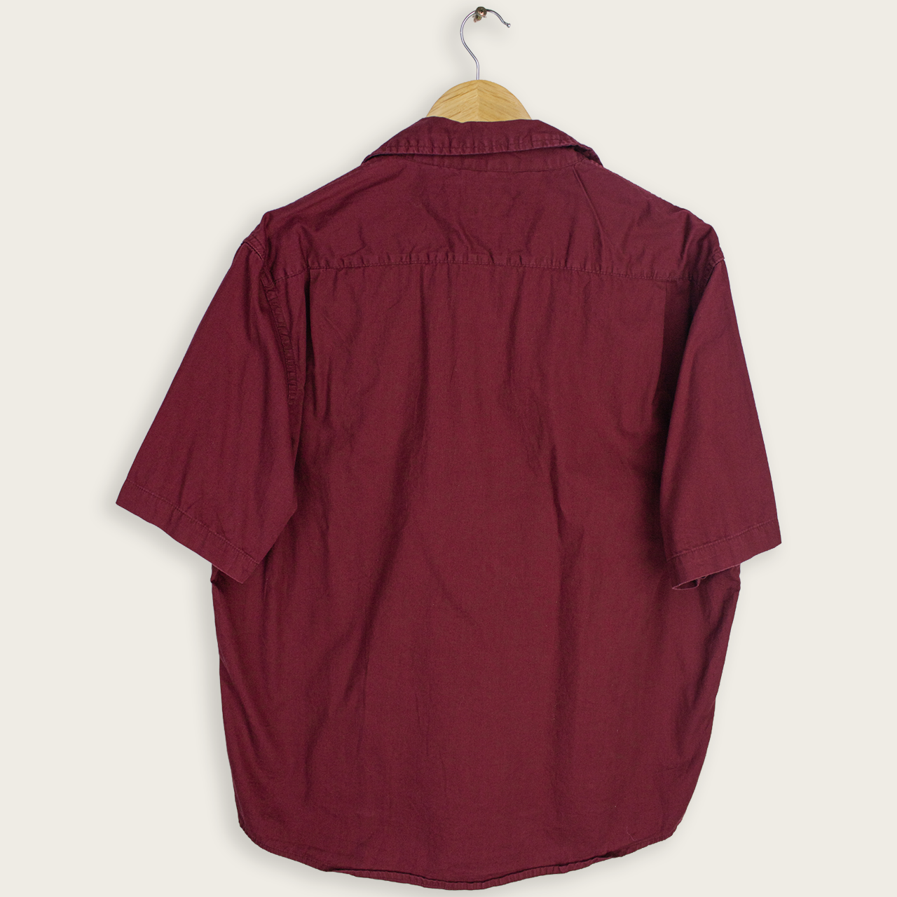 VINTAGE WRANGLER BUTTON-UP SHIRT - L