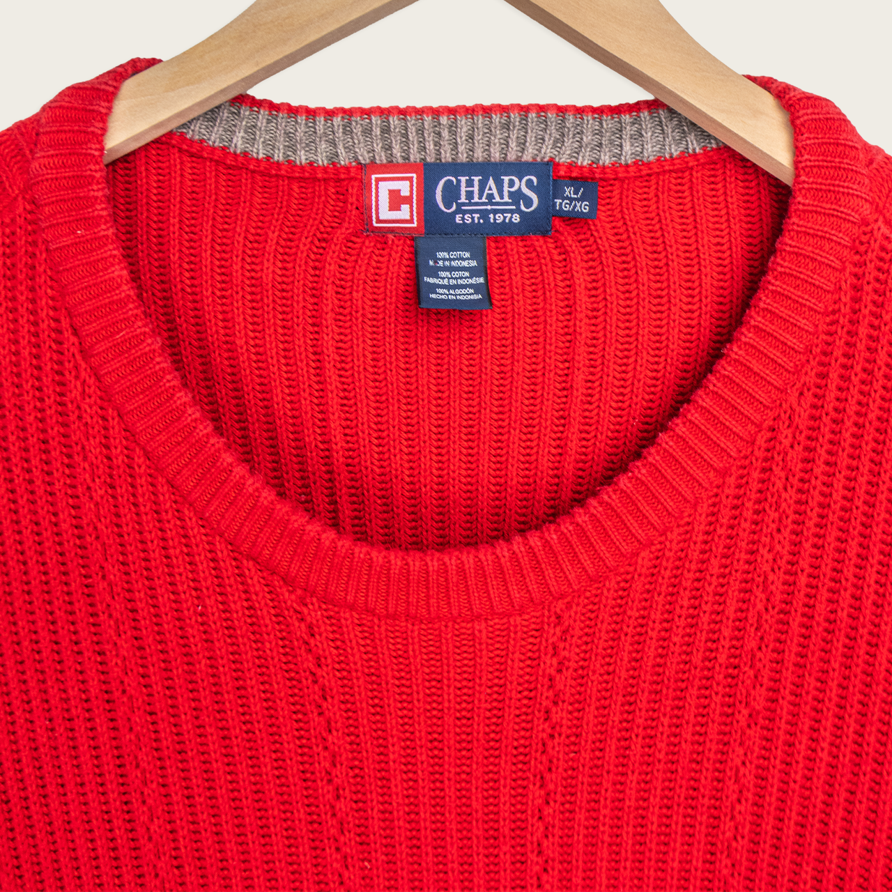 00s Chaps Knit Crewneck Sweater - XL