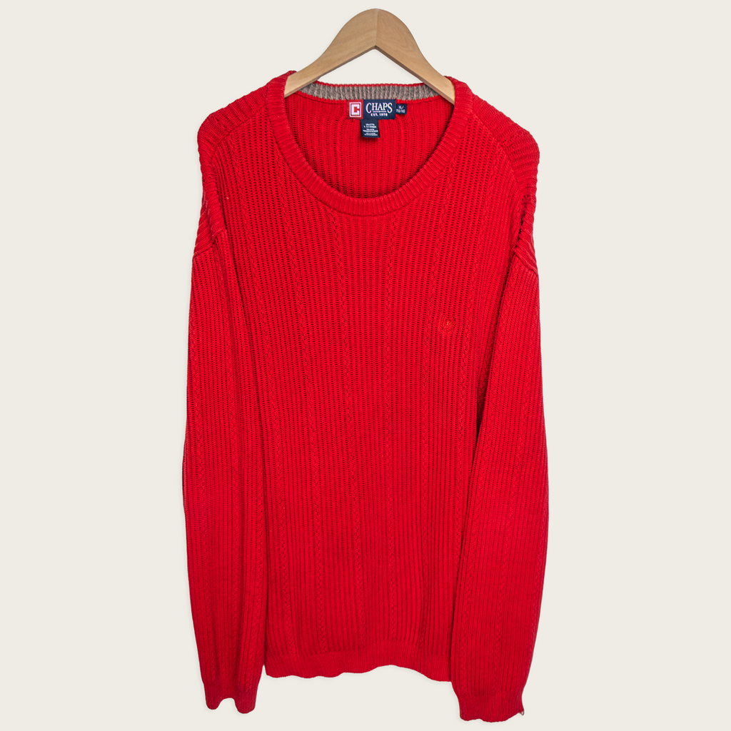 00s Chaps Knit Crewneck Sweater - XL
