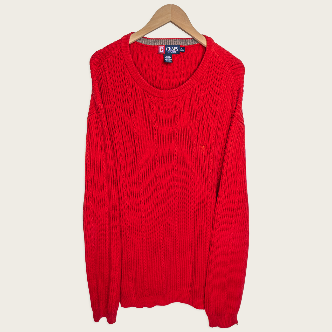 00s Chaps Knit Crewneck Sweater - XL
