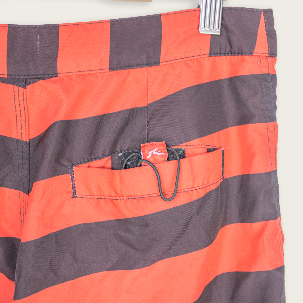 VINTAGE REVERSIBLE RUSTY BOARD SHORTS - 32"