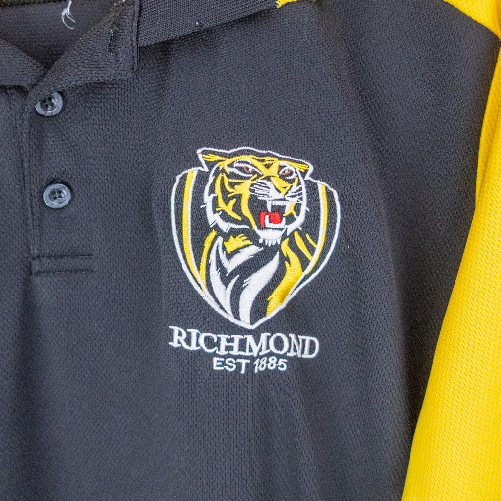 90's RICHMOND TIGERS POLO SHIRT - XL