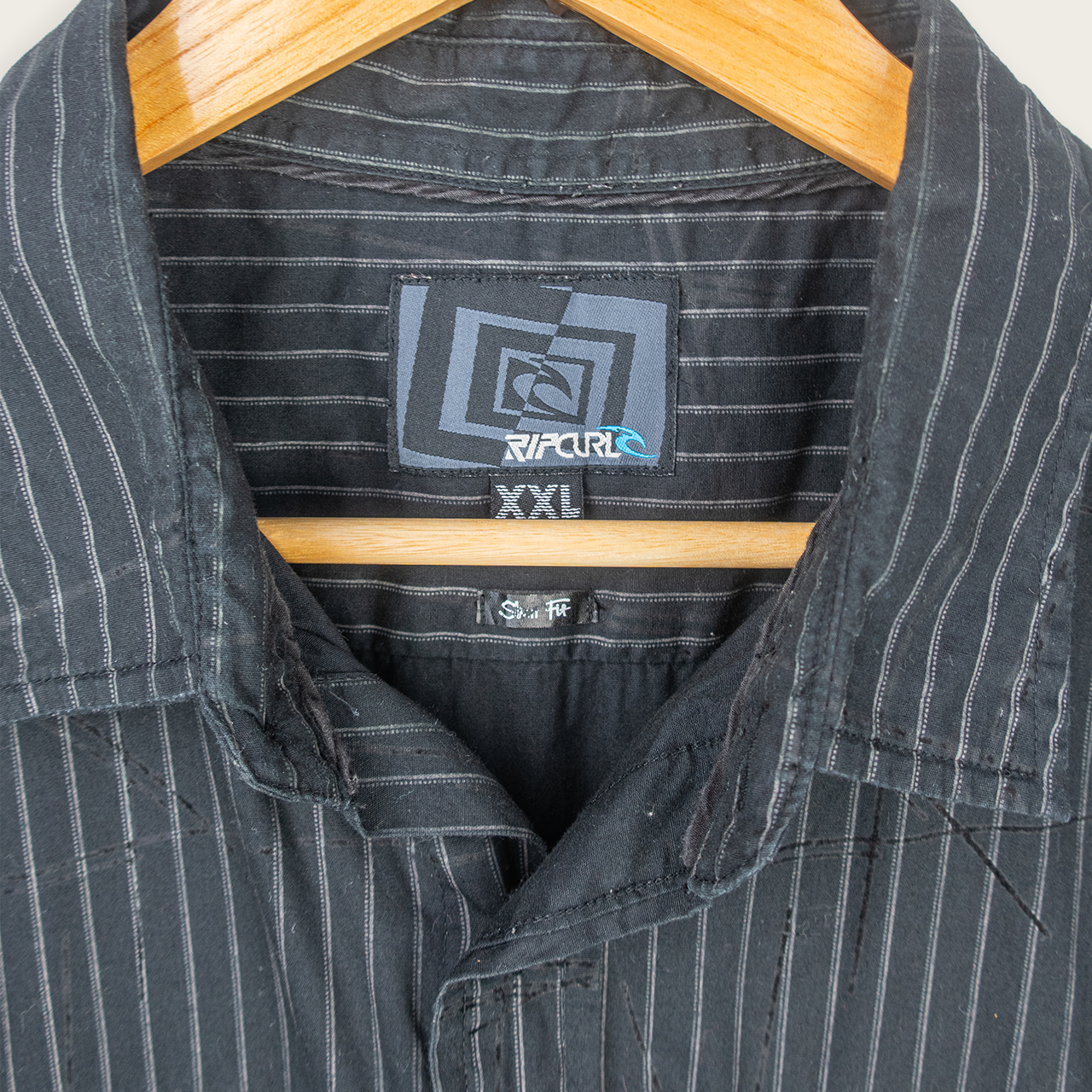 00's Rip Curl Button-Up Shirt - XXL