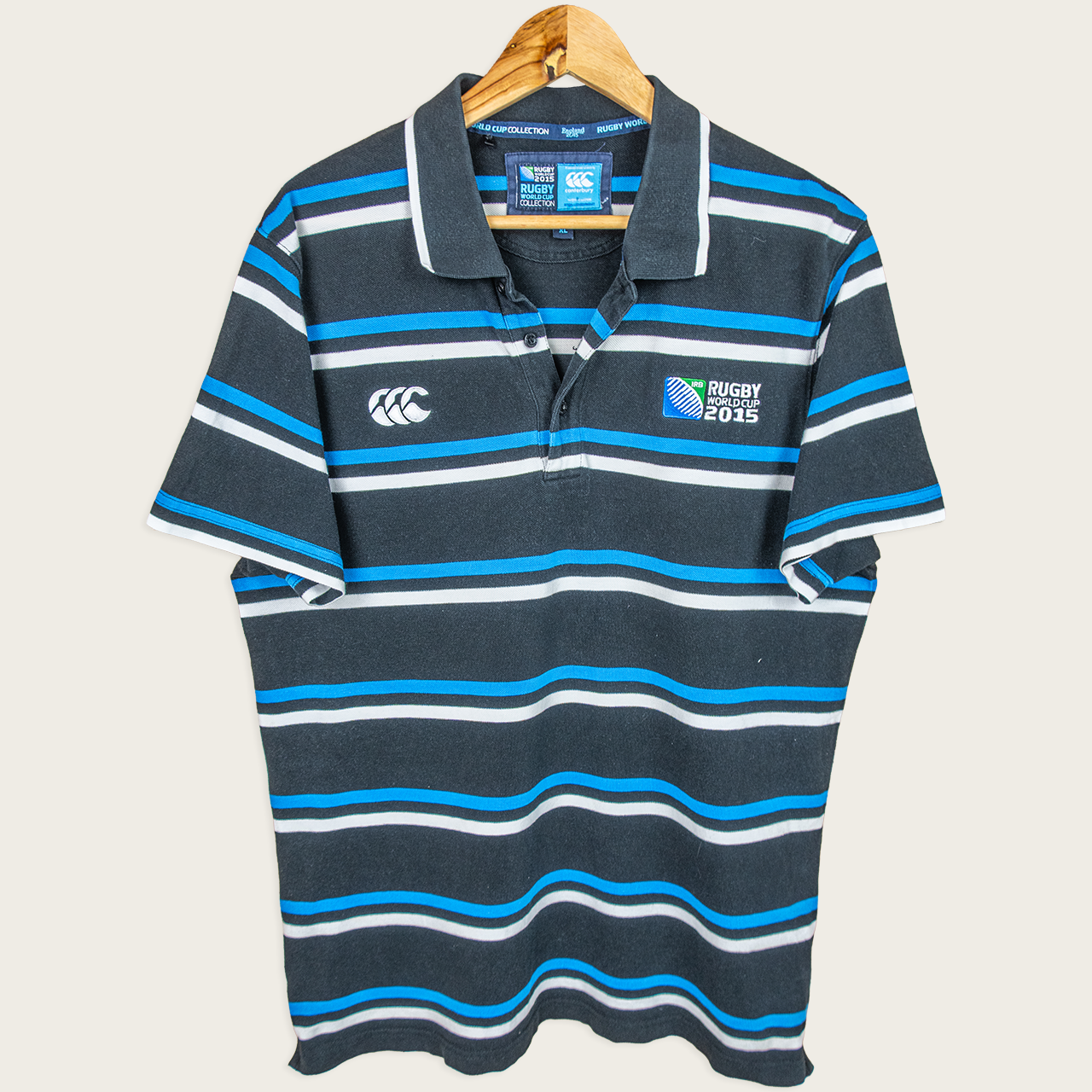 2015 Canterbury Rugby World Cup Polo Shirt - L