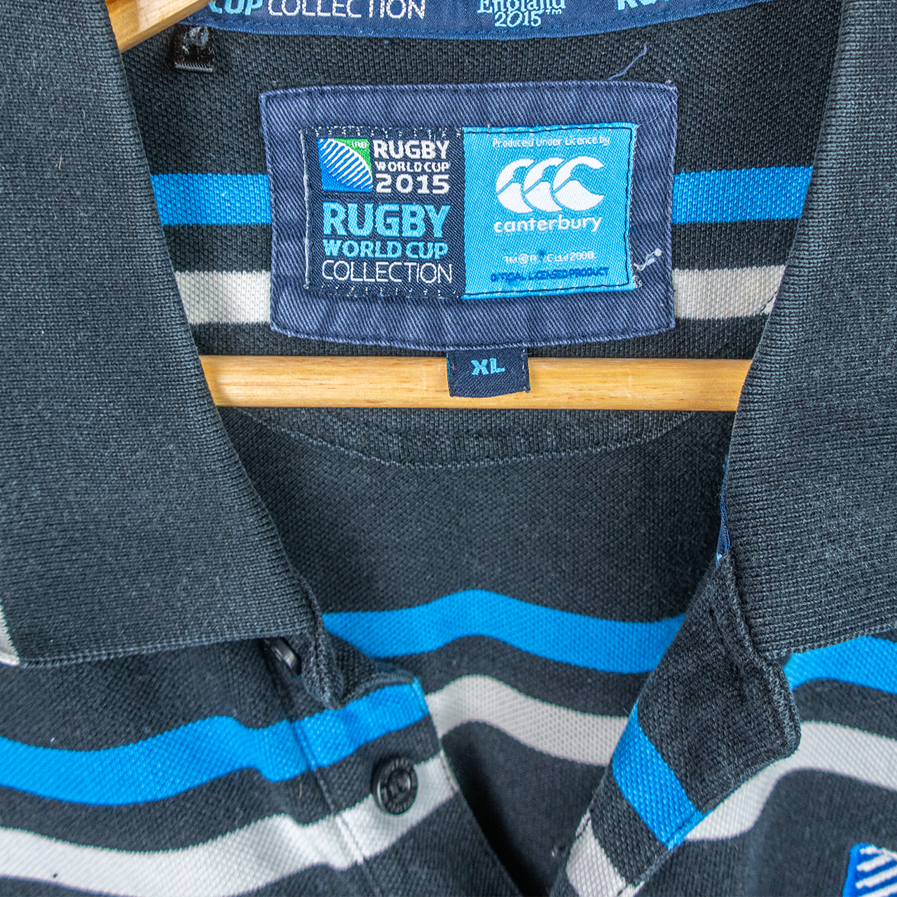 2015 Canterbury Rugby World Cup Polo Shirt - L