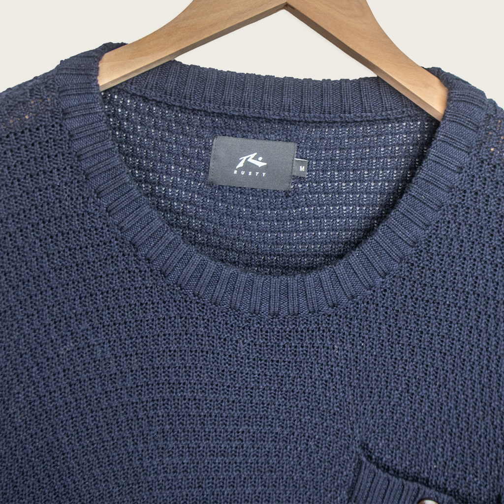 Rusty Knitted Crewneck Sweater - M/L
