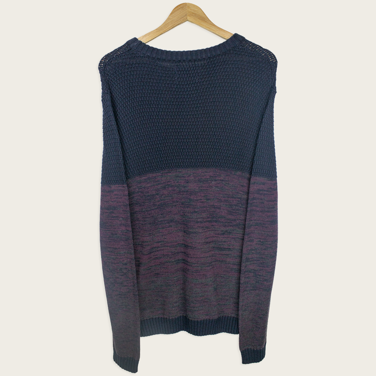 Rusty Knitted Crewneck Sweater - M
