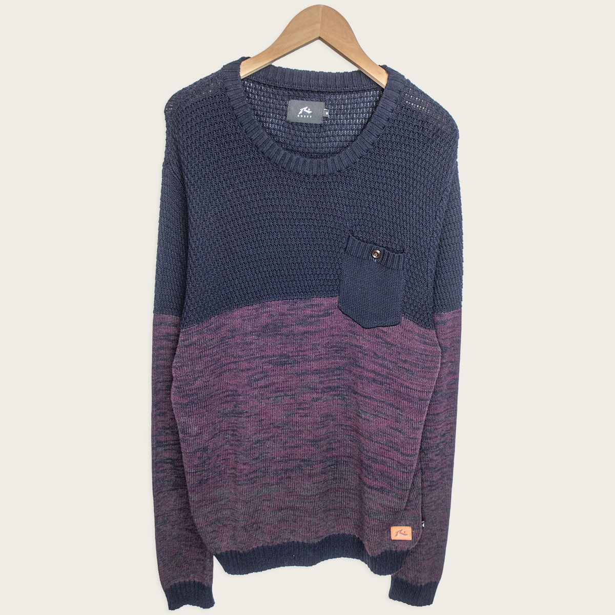 Rusty Knitted Crewneck Sweater - M/L