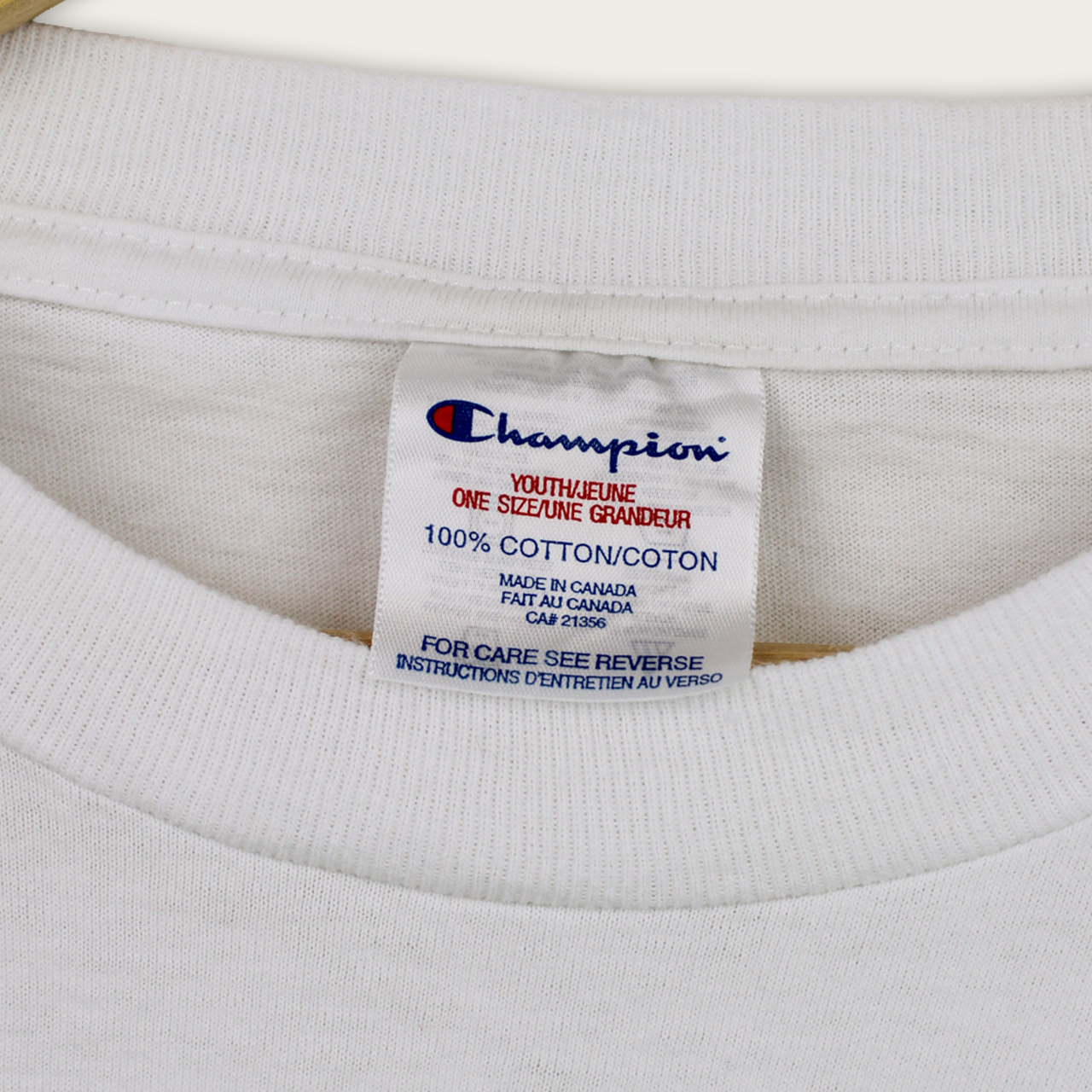 VINTAGE CHAMPION SEARS T-SHIRT - M