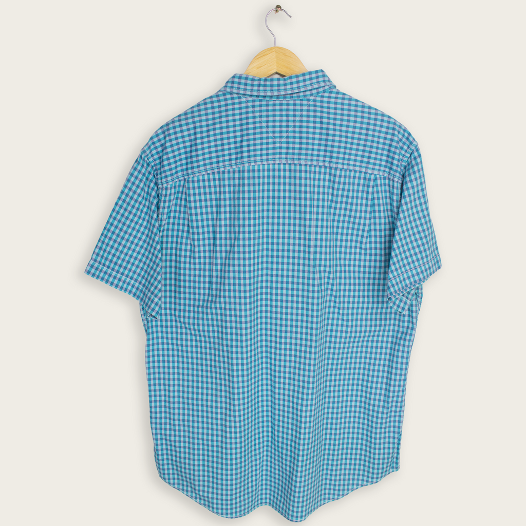 VINTAGE TOMMY HILFIGER BUTTON-UP SHIRT - XL