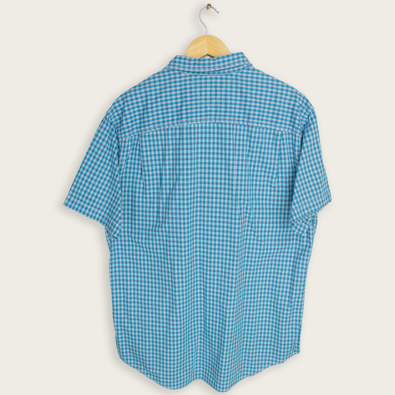 VINTAGE TOMMY HILFIGER BUTTON-UP SHIRT - XL