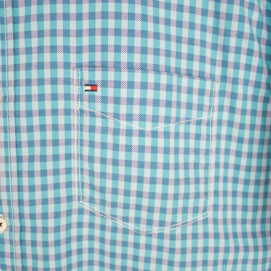 VINTAGE TOMMY HILFIGER BUTTON-UP SHIRT - XL