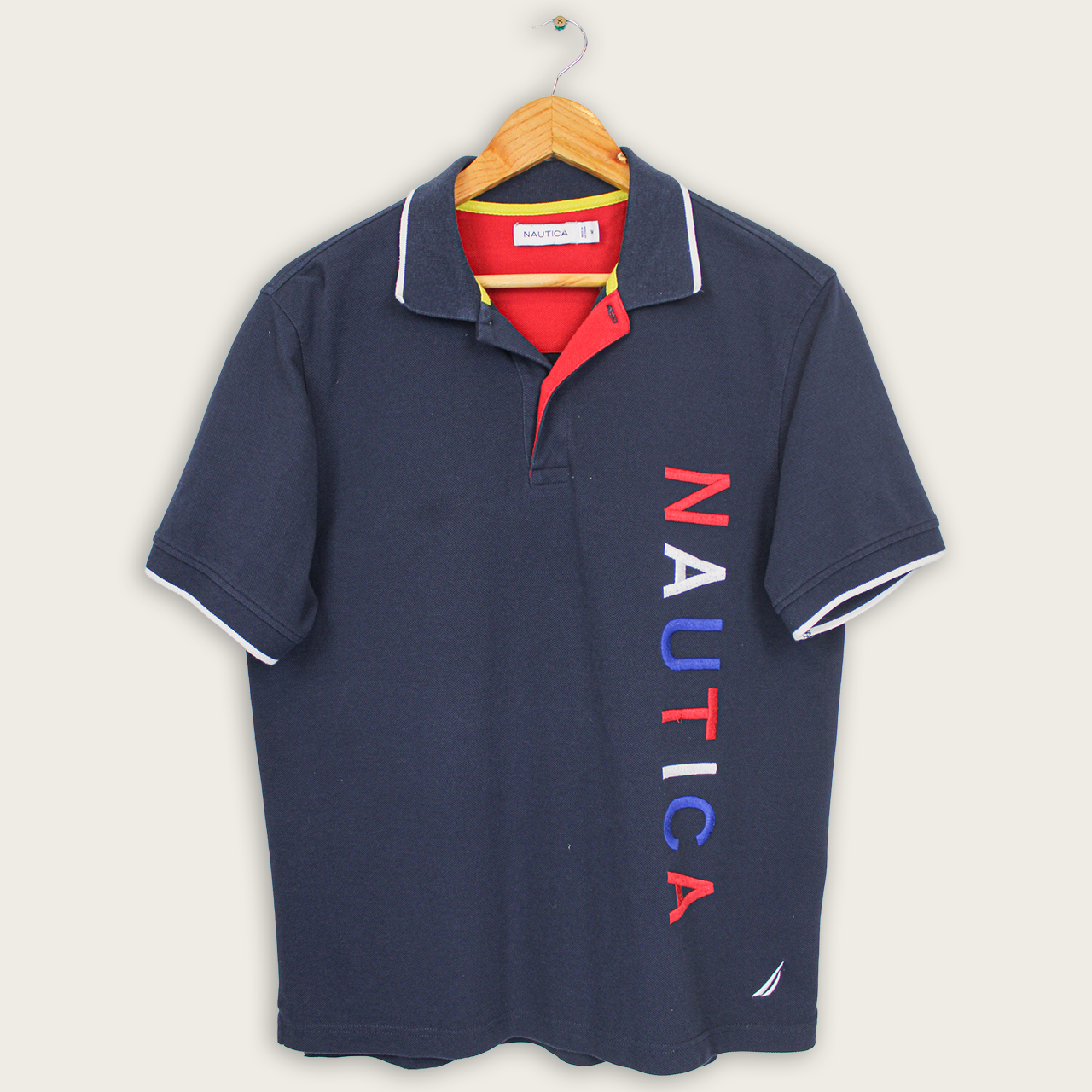 VINTAGE NAUTICA POLO SHIRT - M
