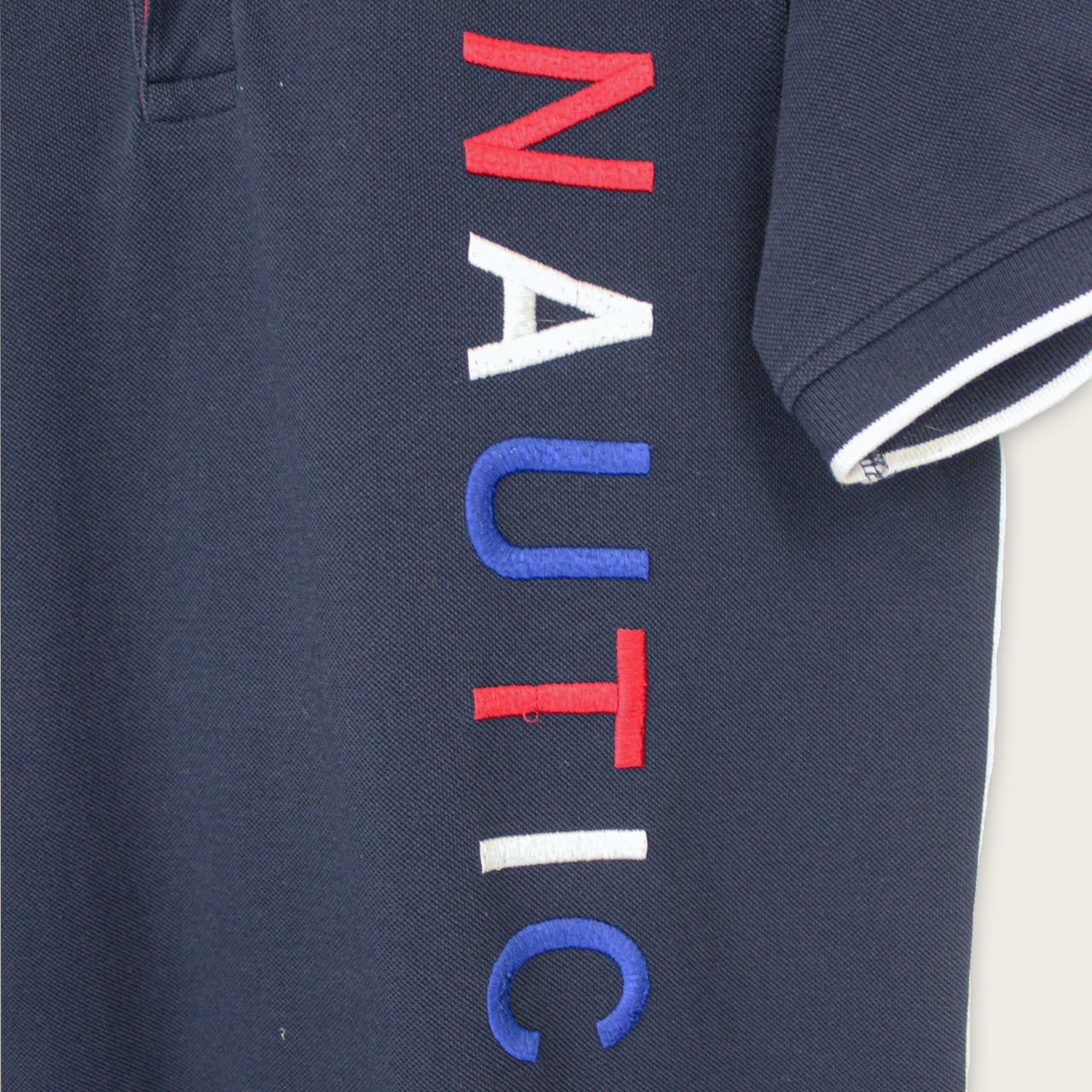 VINTAGE NAUTICA POLO SHIRT - M