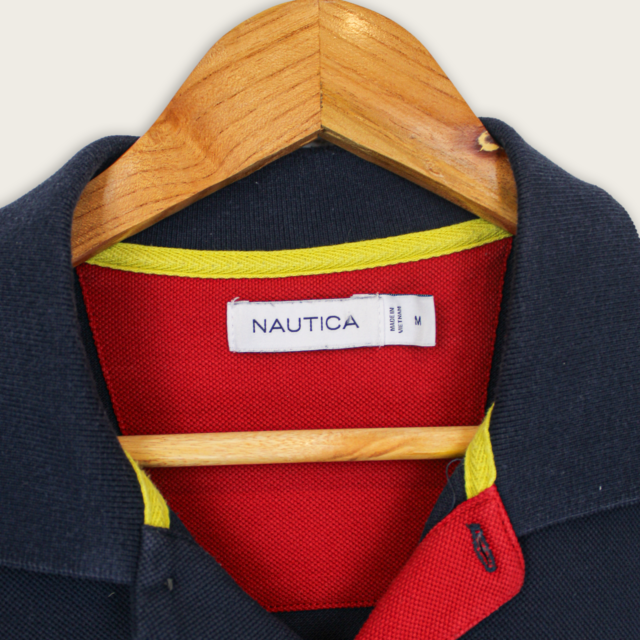 VINTAGE NAUTICA POLO SHIRT - M