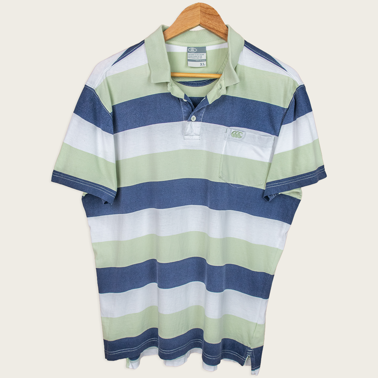 00's Canterbury Polo Shirt - L