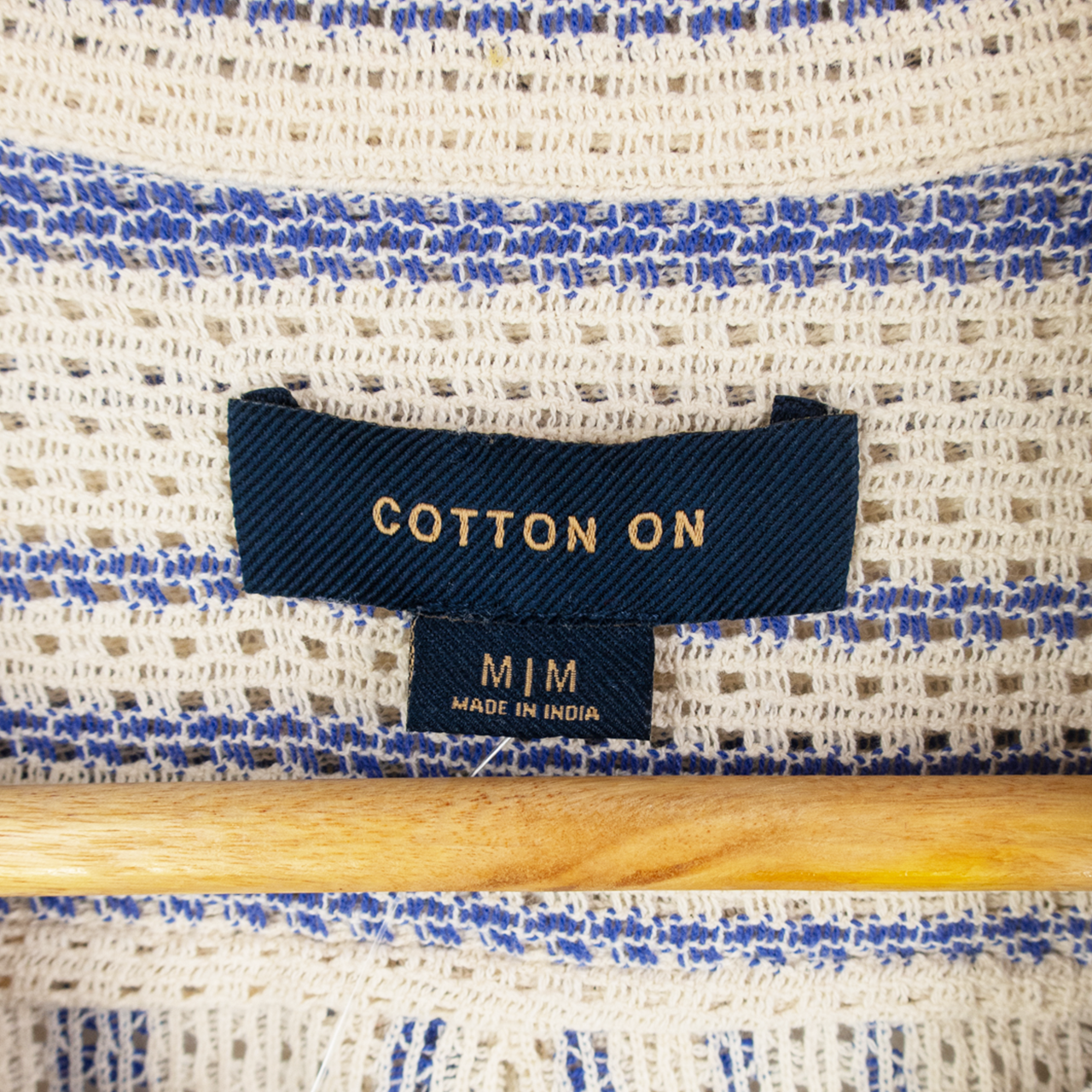 COTTON-ON BUTTON-UP SHIRT - M