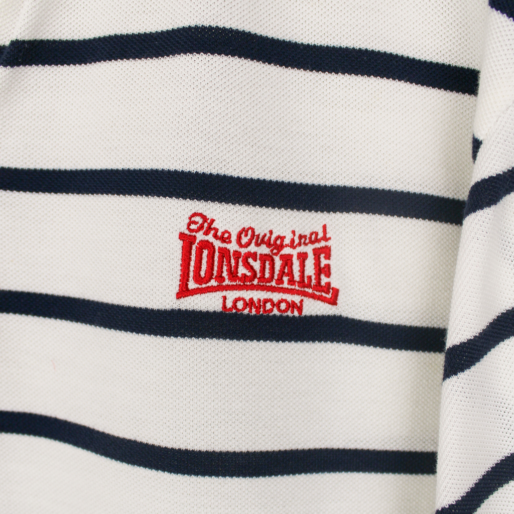 VINTAGE LONSDALE POLO SHIRT - L