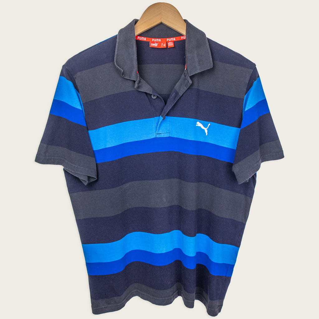 00's Puma Polo Shirt - L