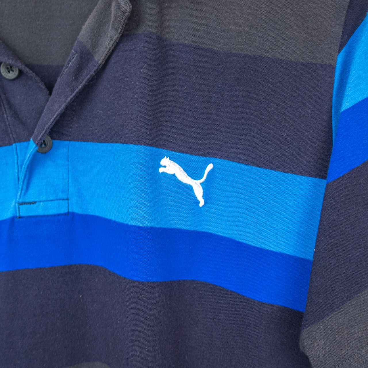 00's Puma Polo Shirt - L