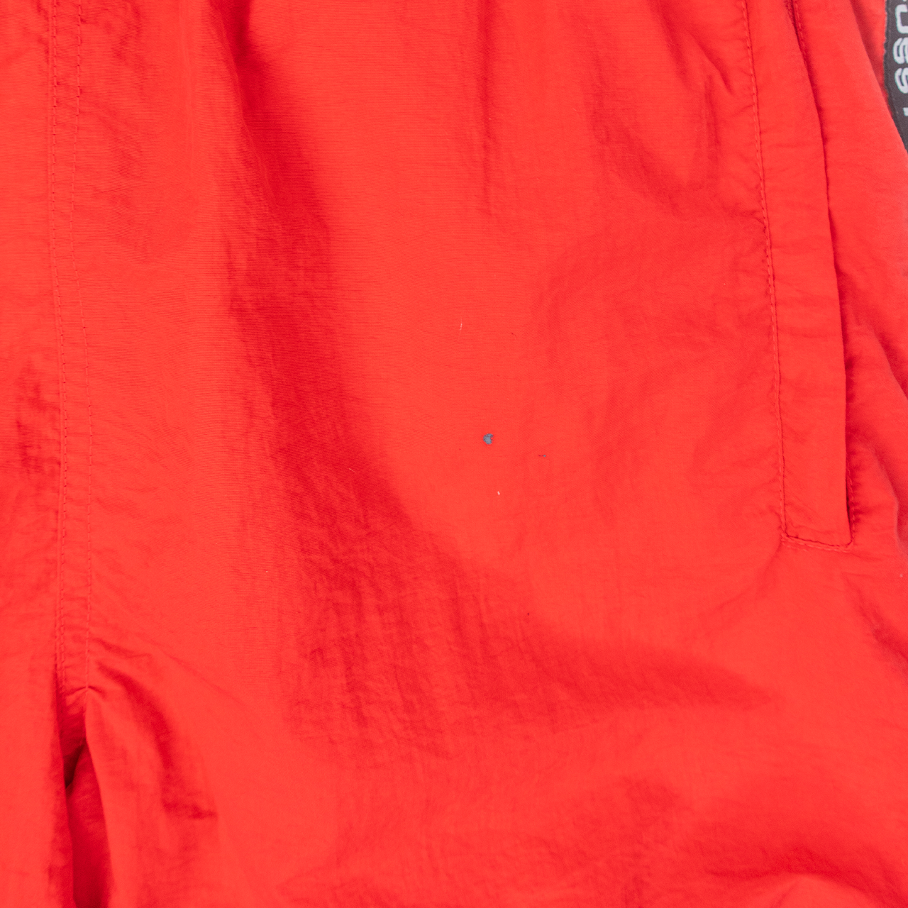 00's STÜSSY ADJUSTABLE MESH-LINED TRACK SHORTS - 30"