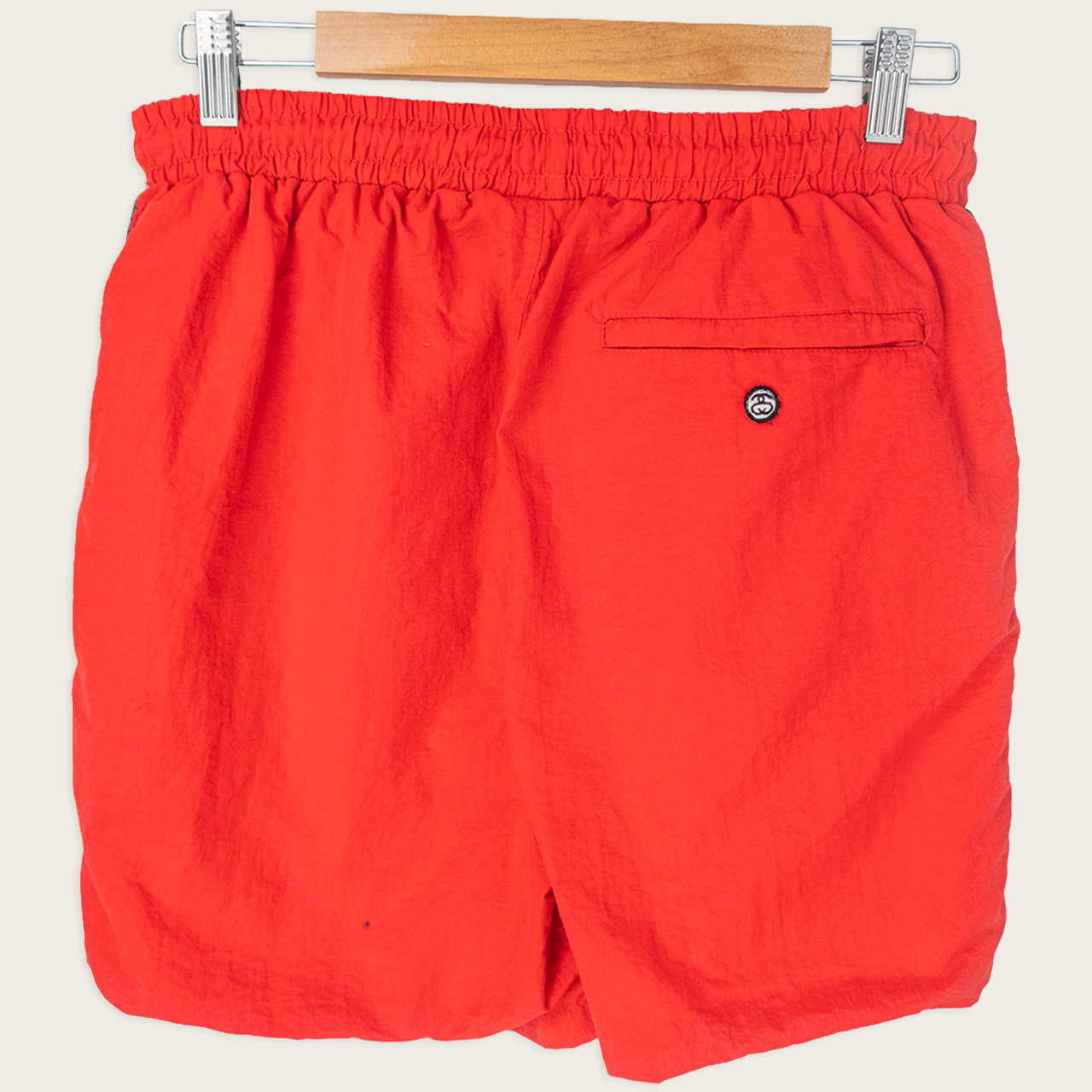 00's Stüssy Mesh-Lined Track Shorts - 30"