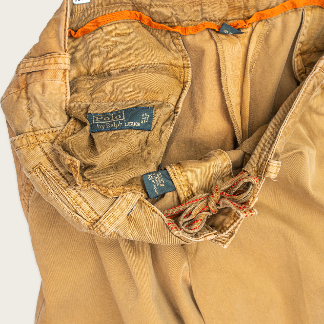 00's Polo by Ralph Lauren Adjustable Tailored Shorts - XL