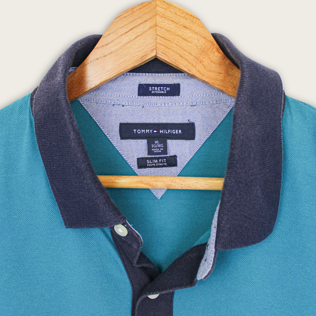 VINTAGE TOMMY HILFIGER POLO SHIRT - XL