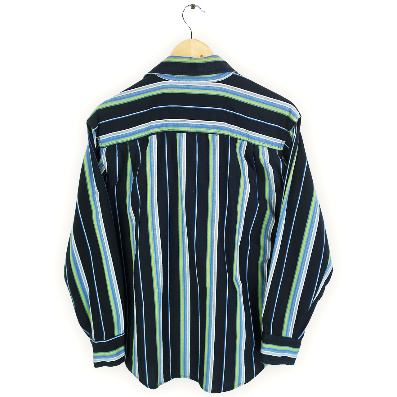 VINTAGE LONG-SLEEVE TIMBERLAND BUTTON-UP SHIRT - L