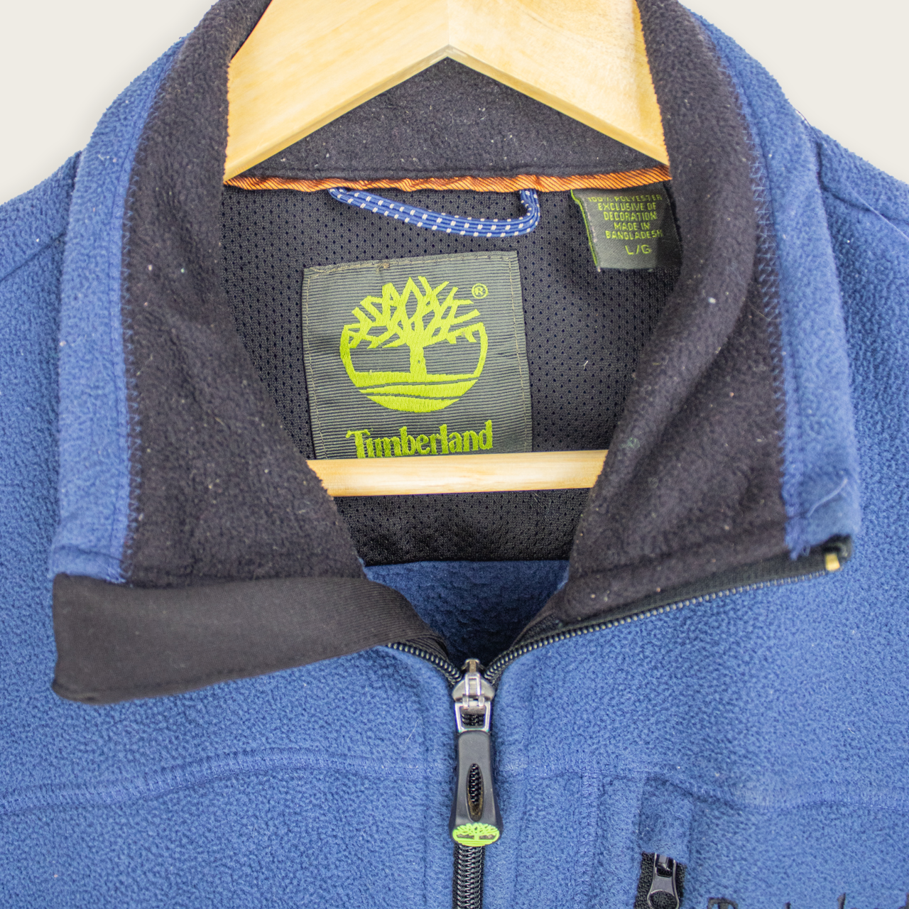 00's TIMBERLAND FLEECE JACKET - L