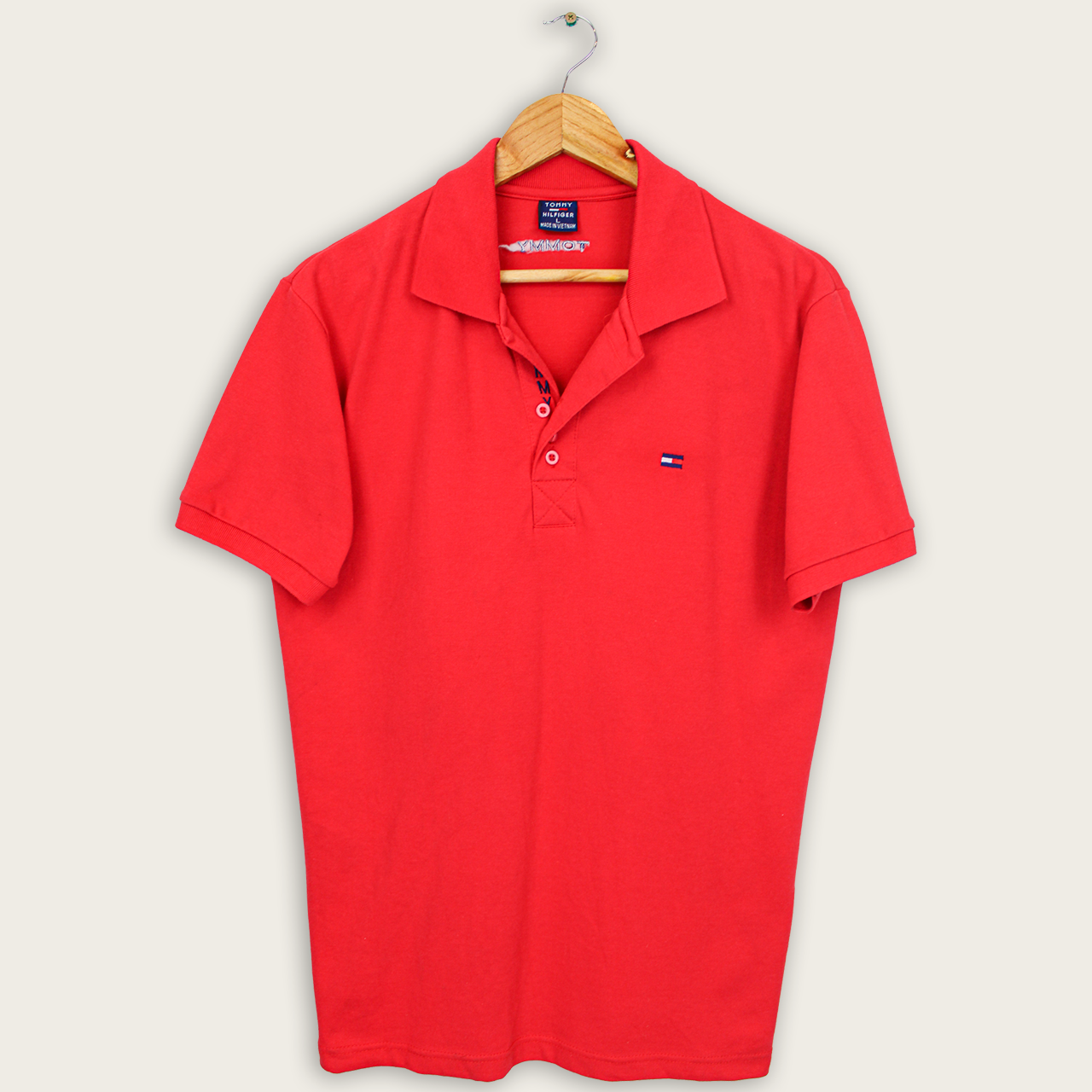 VINTAGE TOMMY HILFIGER POLO SHIRT - L