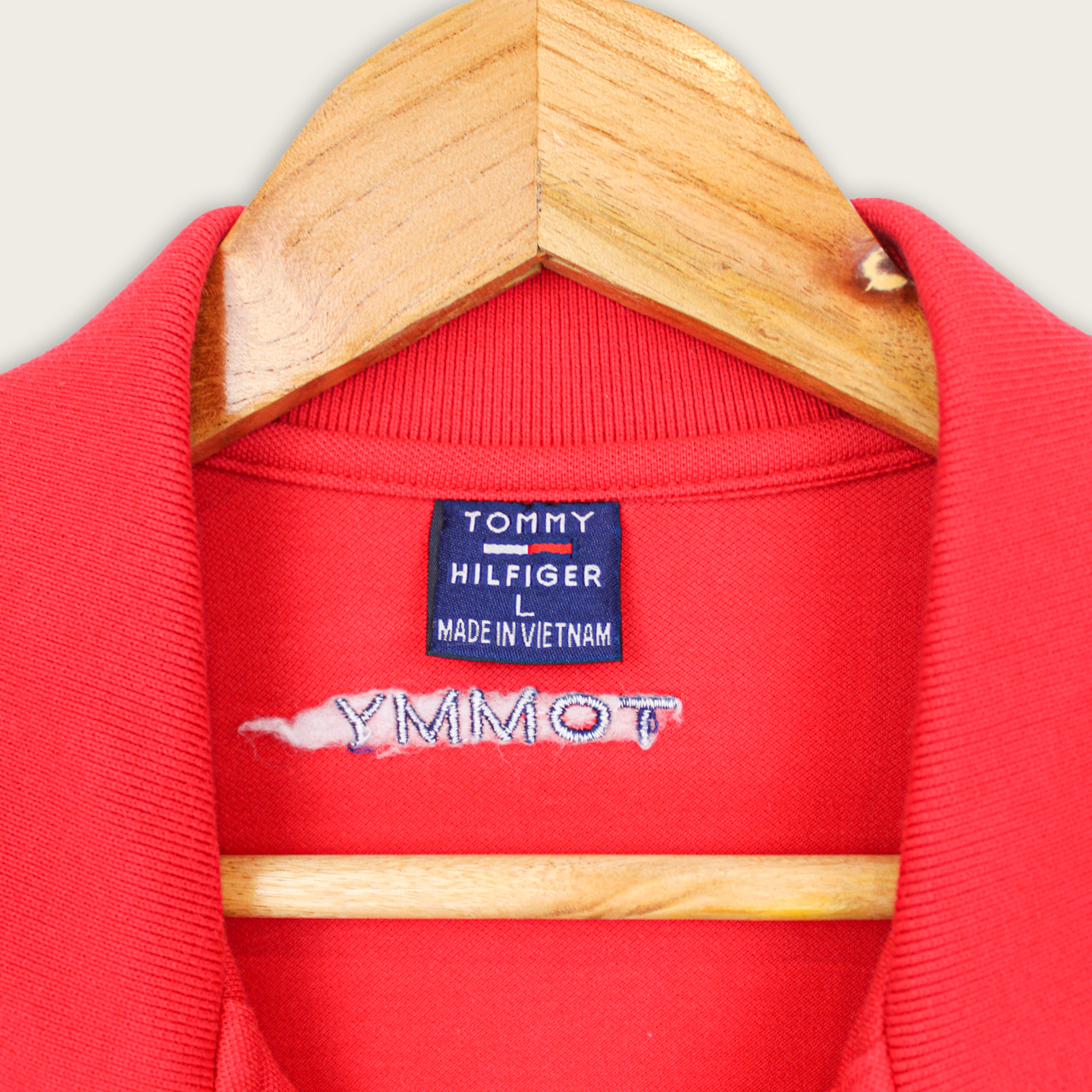 VINTAGE TOMMY HILFIGER POLO SHIRT - L