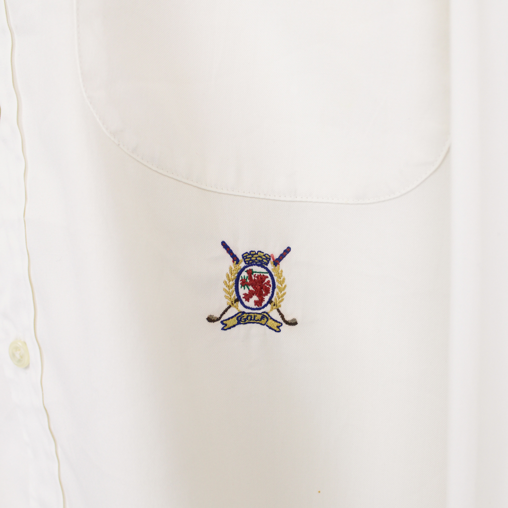 VINTAGE TOMMY HILFIGER BUTTON-UP SHIRT - XL